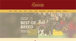 Desktop Screenshot of dynastyminis.com